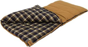 ALPS OutdoorZ Redwood - best flannel sleeping bag for adults