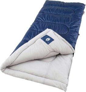 Coleman Brazos Cold Weather Sleeping Bag - best budget car camping sleeping bag
