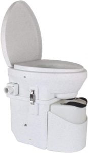 Nature's Head Self Contained Composting Toilet - portable flush camping toilet, portable composting camping toilet