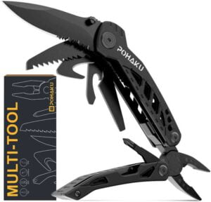 POHAKU 13 in 1 Portable Multifunctional Multi-Tool Set