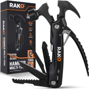 RAK Hammer Multi-Tool - Multifunctional 12 in 1 - best multi-tool for ultralight backpacking