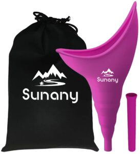 Sunany Female Urination Device - best female urination device for camping hiking