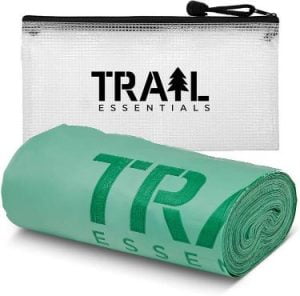 Trail Essentials Portable Toilet Waste Bags - Biodegradable and Compostable Poop Bags