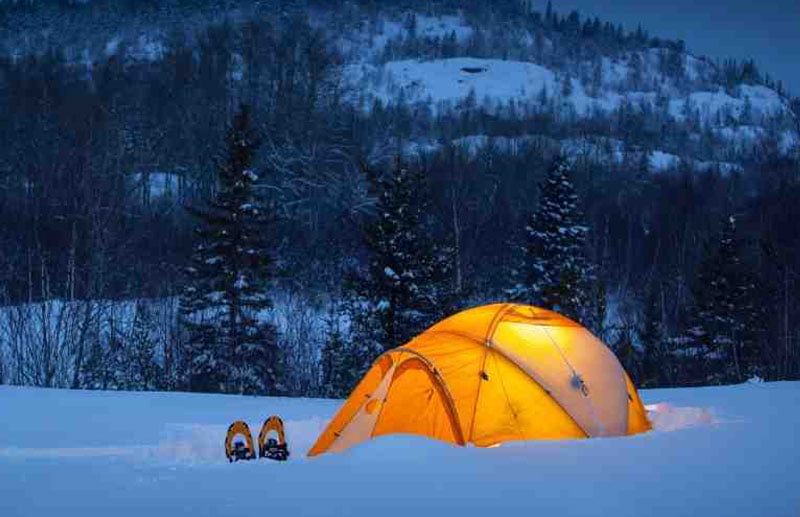 How to Stay Warm in a Tent