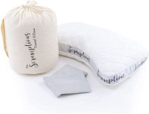 Honeydew Scrumptious Gel Memory Foam Travel Pillow - Most Comfortable Camping Pillow