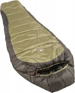 Coleman 0℉ Cold-Weather Mummy Sleeping Bag for Big and Tall Adults