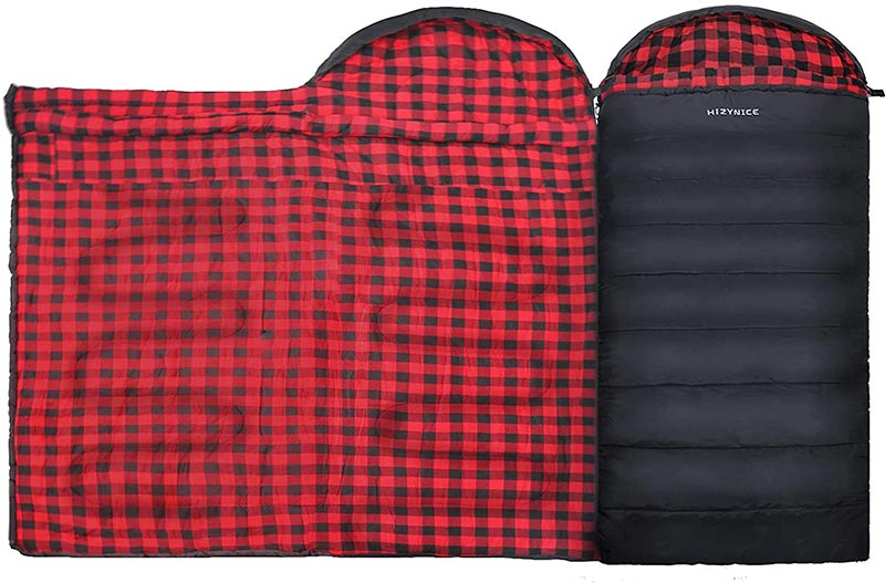 Cotton-Flannel-Sleeping-Bag-for-Winter