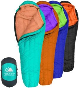 Hyke & Byke Eolus 0 F Hiking & Backpacking Down Sleeping Bag