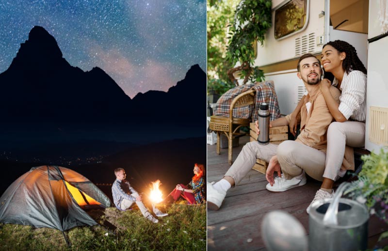 Tent Camping Vs RV Camping