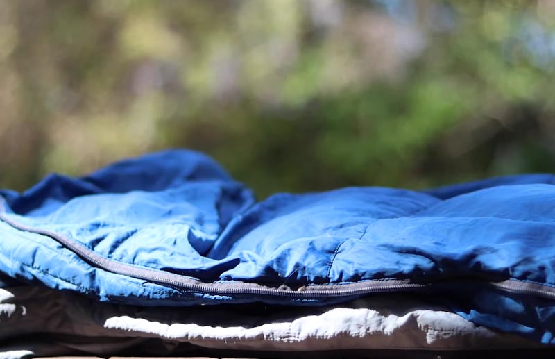 How to restore the loft of a down sleeping bag