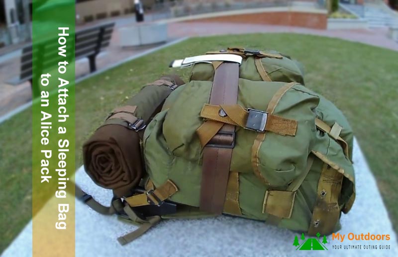 How to Attach a Sleeping Bag to an Alice Pack